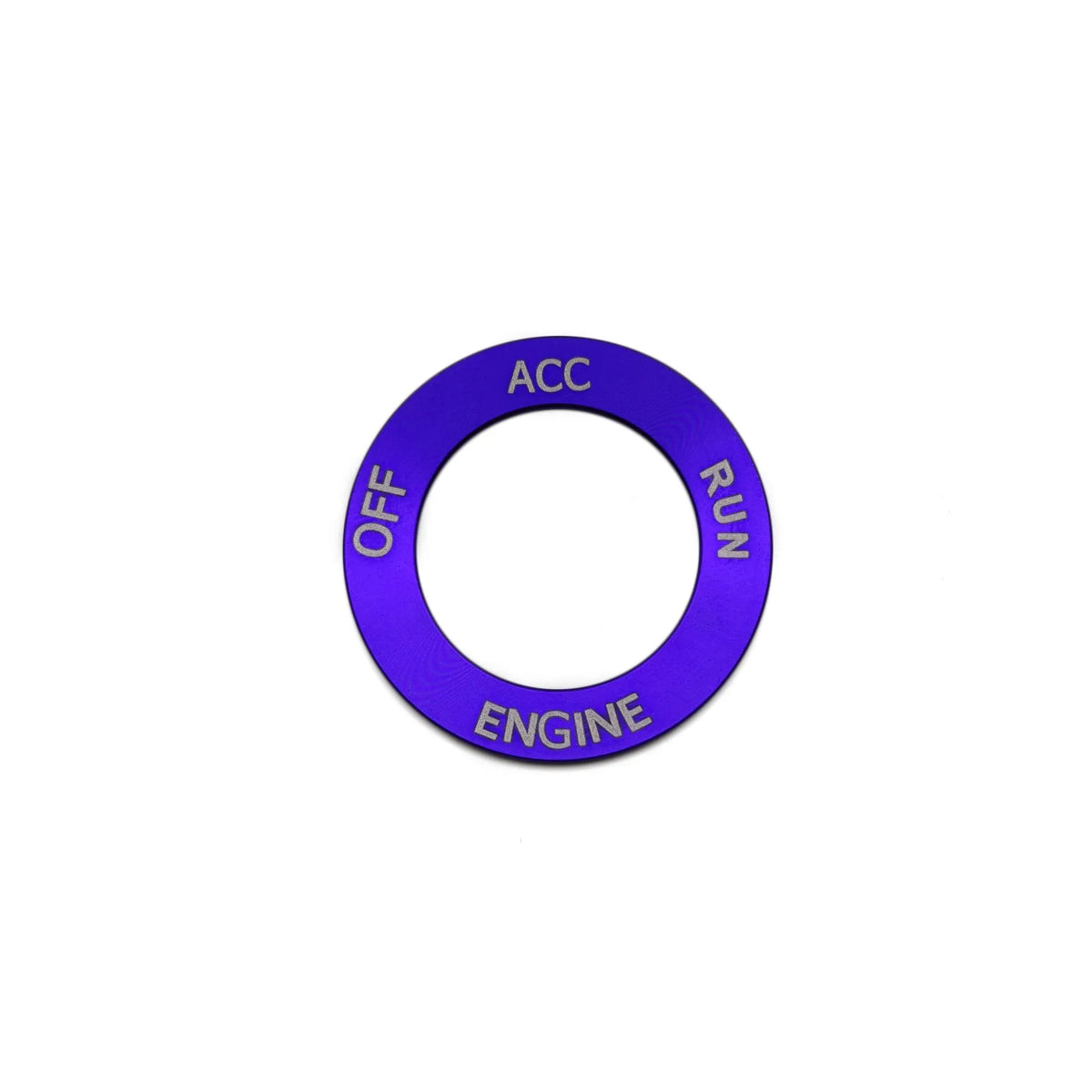 Aluminium alloy decorative ring for Dodge Challenger and Grand Cherokee air conditioning knob in assorted colours.