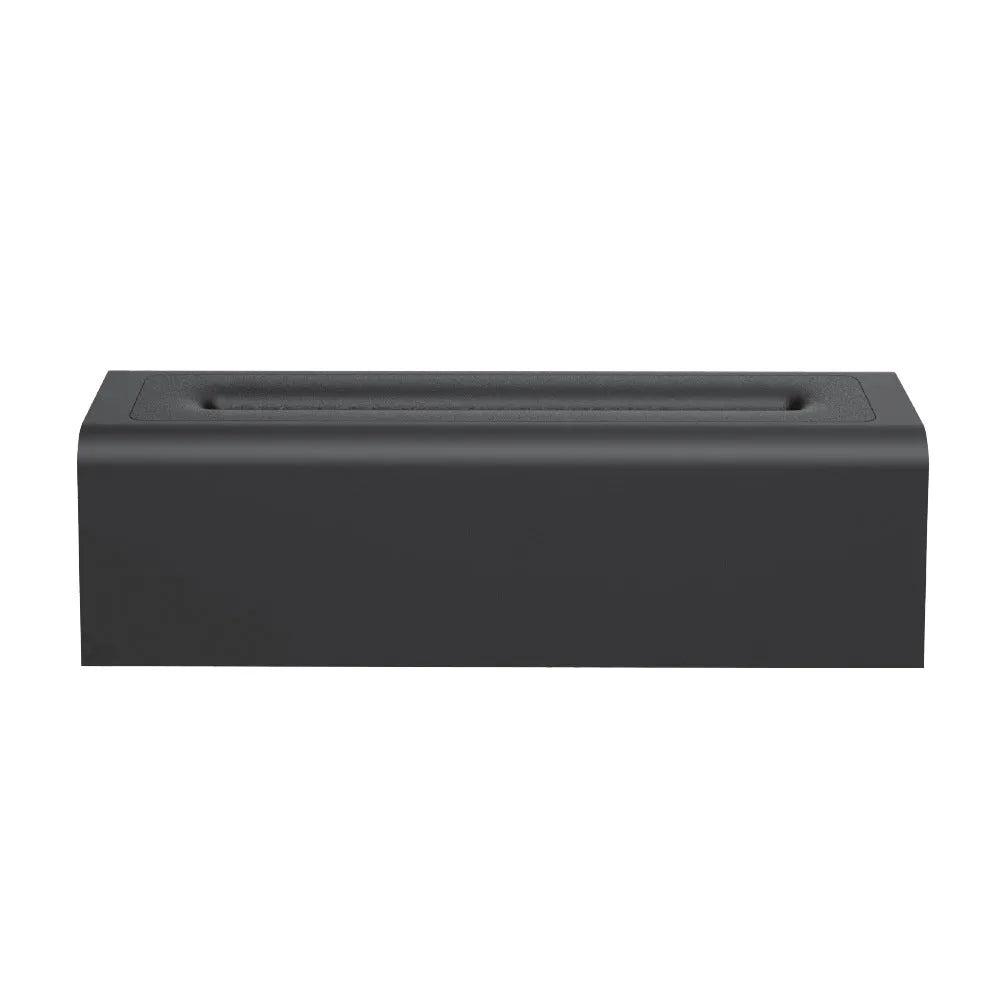 Square USB aromatherapy diffuser with colourful simulated flame effect and humidification function