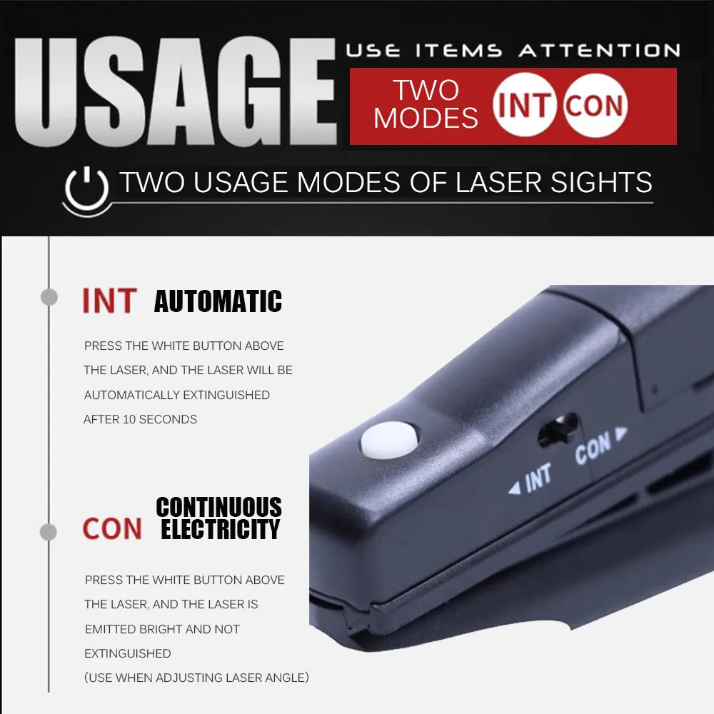Black golf laser aiming instrument with push rod laser sight for putting alignment practice