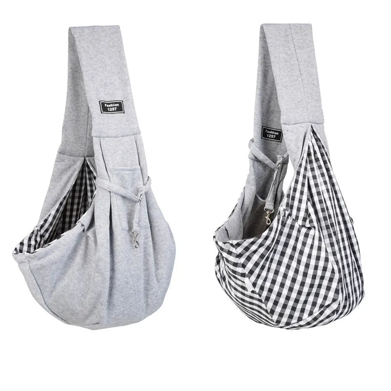 Folding cat carrier backpack with mesh panels shown in a selection of colours including black, blue and pink
