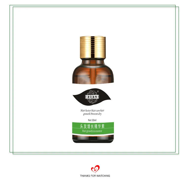 30ml scalp serum bottle for intensive repair, anti-dandruff, and frizzy hair improvement