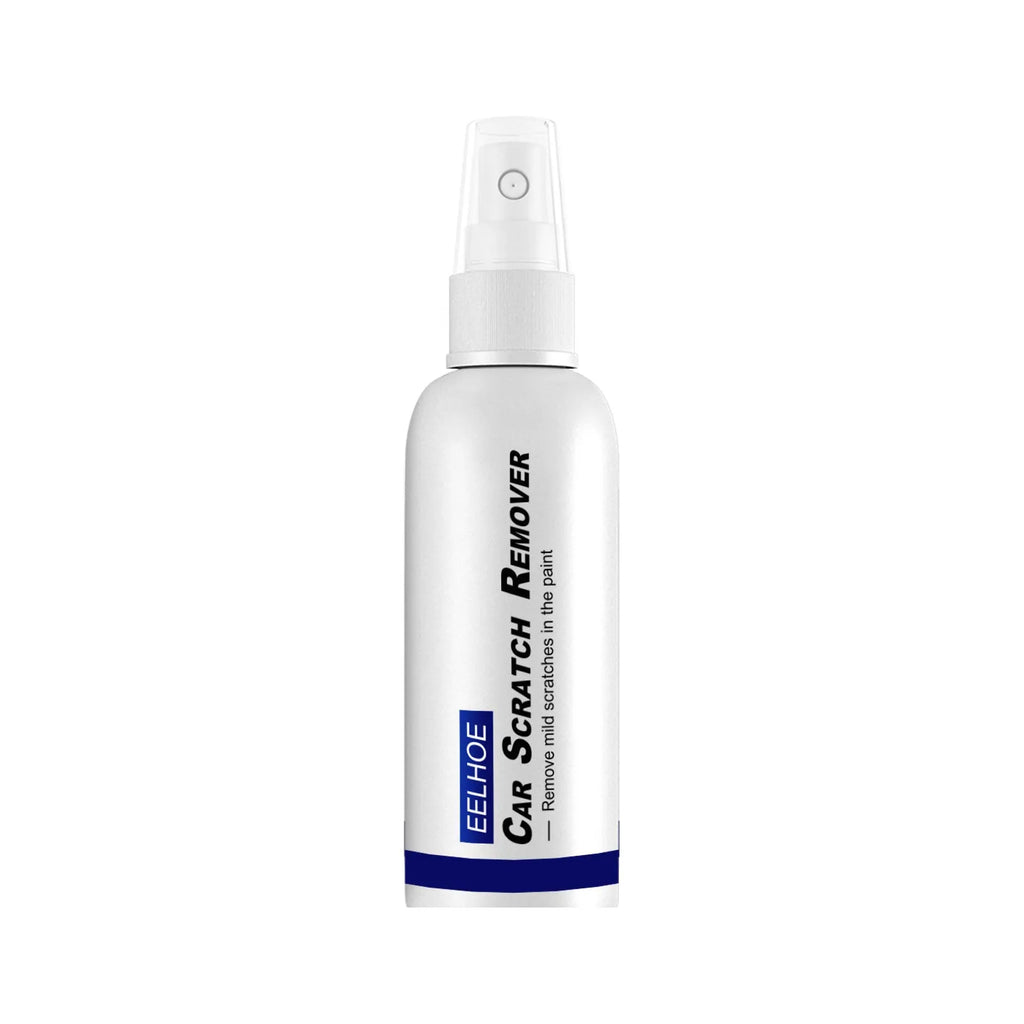 Car scratch repair spray bottle for paint surface scratch removal and sealing glaze coating.