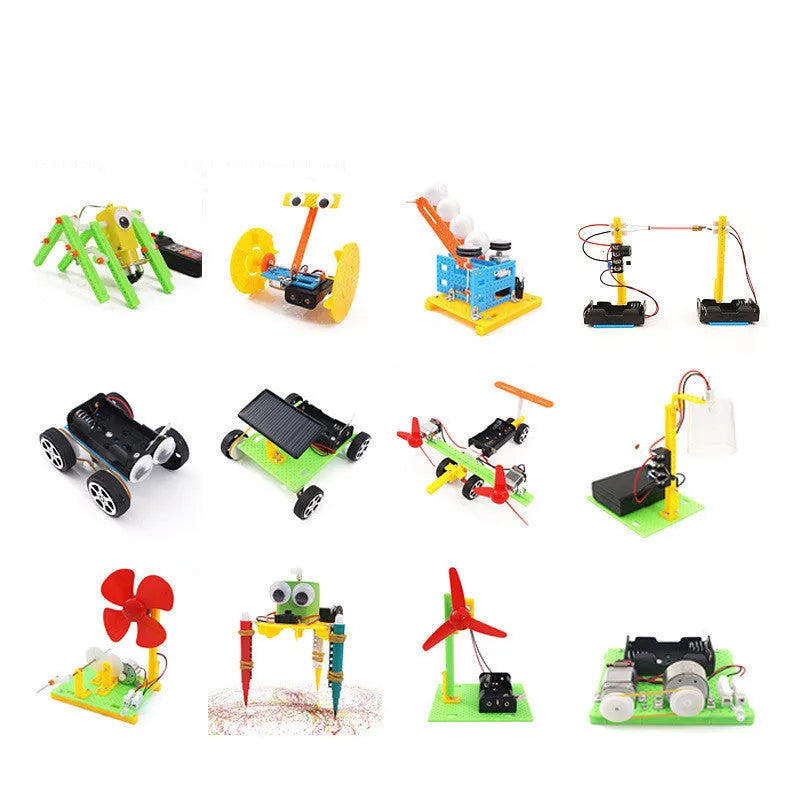 DIY puzzle assembling building blocks science experiment teaching aids measuring 29x22x4cm
