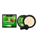 ZEPHOCO moisturising CC cream tube with mushroom powder puff in ivory white and natural colour shades