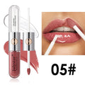 6ml longlasting lip gloss tube in one of nine colour style options, labelled 01Style to 09Style.