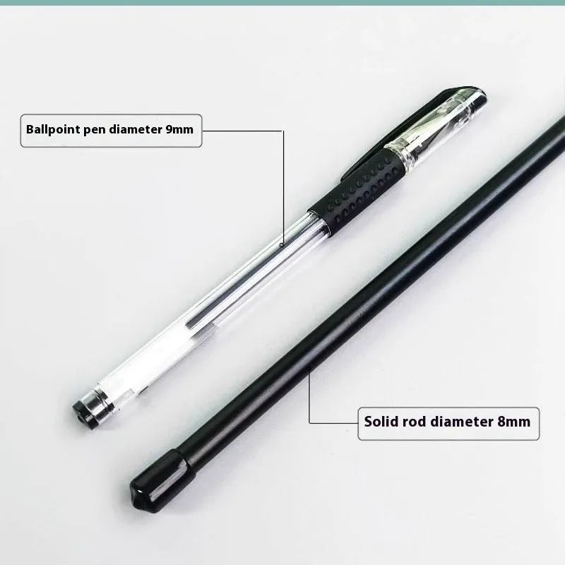 Close-up of a solid resin replacement pointer for a metal tape measure.