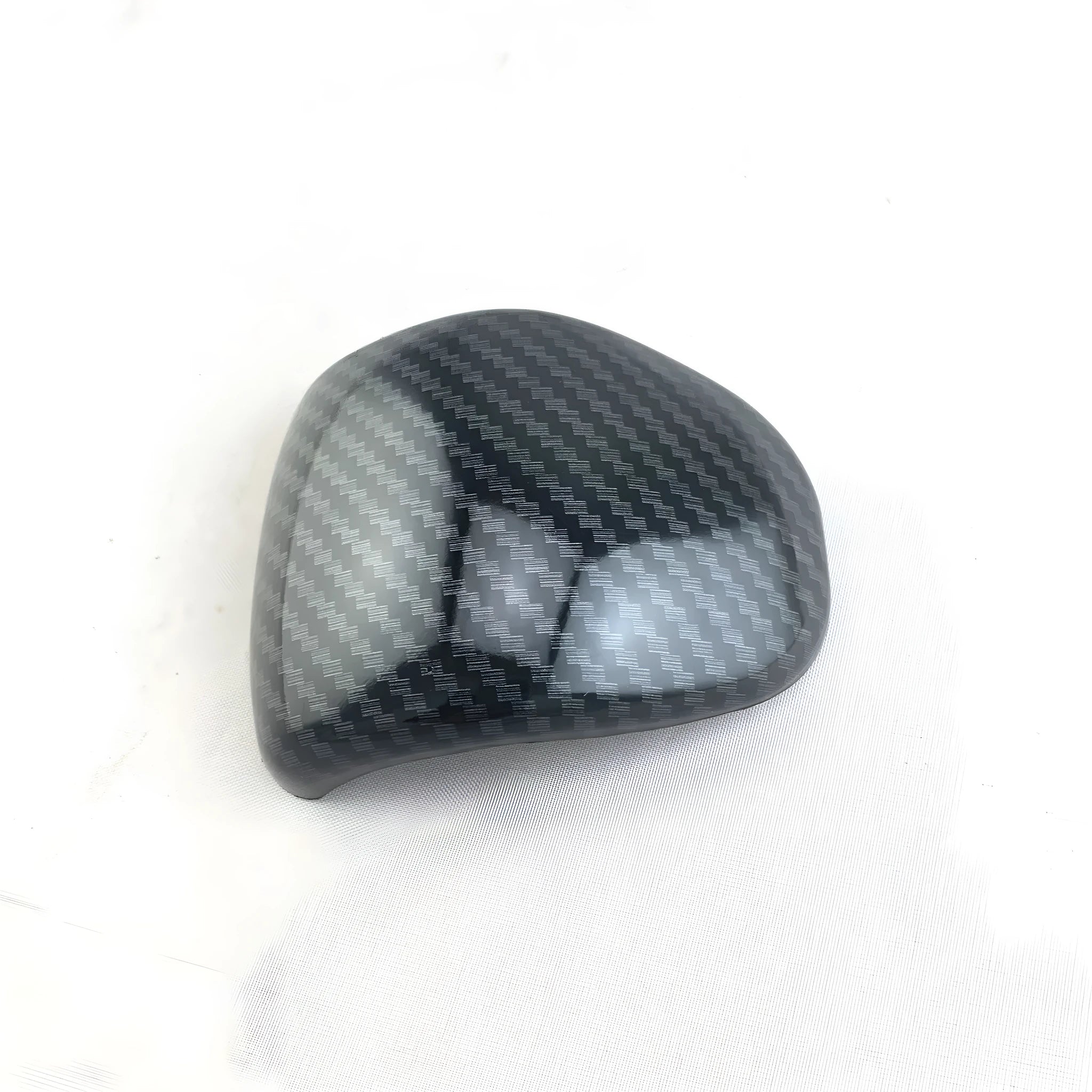 Smart RunK3 car interior gear stick cover in carbon fibre print