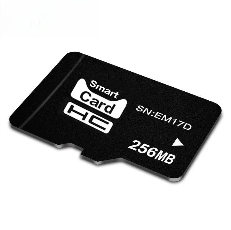 256MB TF series microSD memory card with beautiful packaging