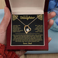 Heart-shaped hollow pendant necklace in silver or gold finish with European styling