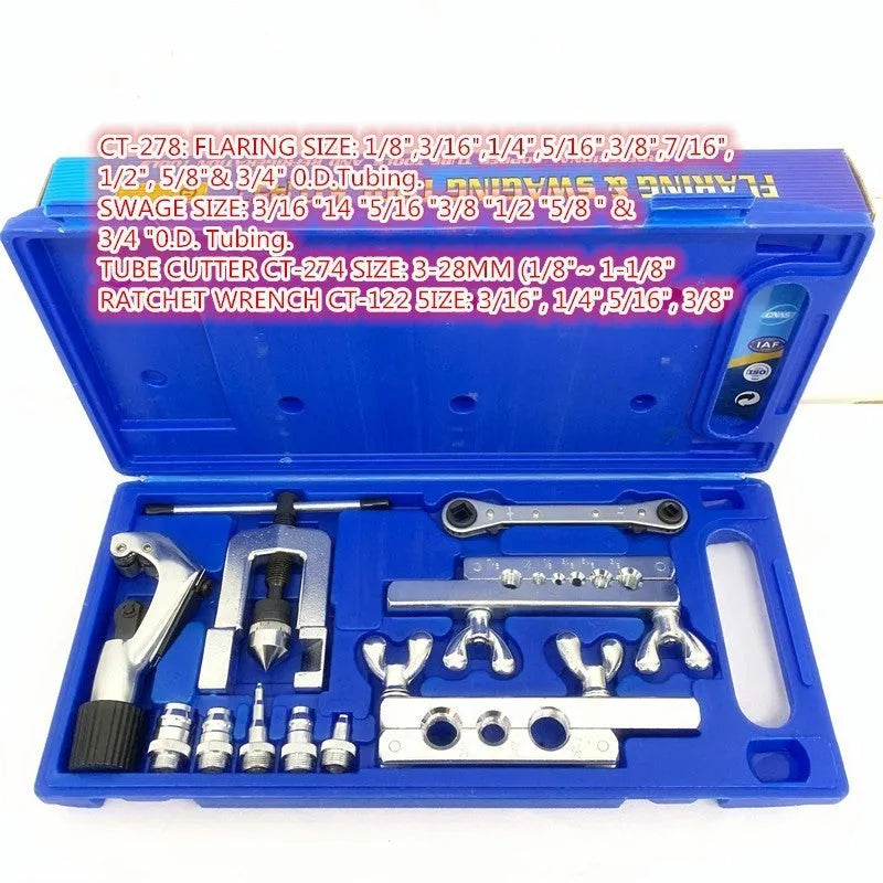 CT-278 cup type trumpet pipe expander toolset for brass instrument repair and maintenance