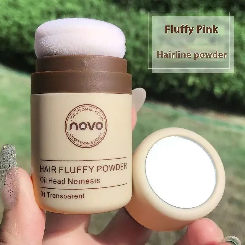 Veejaga mattifying powder in brown and dark brown shades for hair oil control and face makeup fixing