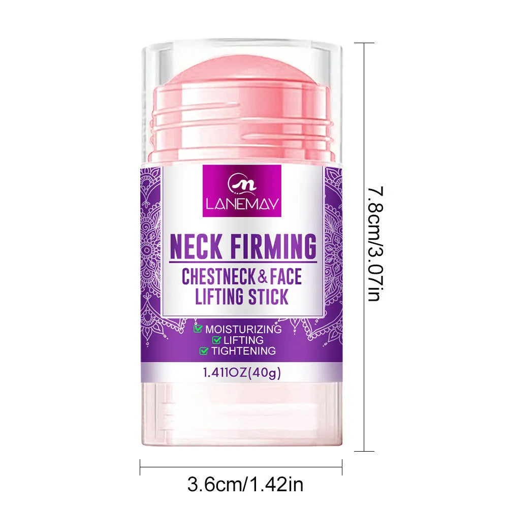 40g container of anti-wrinkle neck firming cream with brightening properties