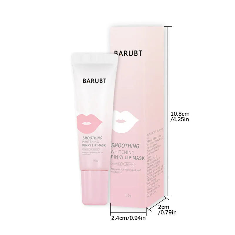 8.5g moisturising lip balm stick with anti-chapping and brightening properties