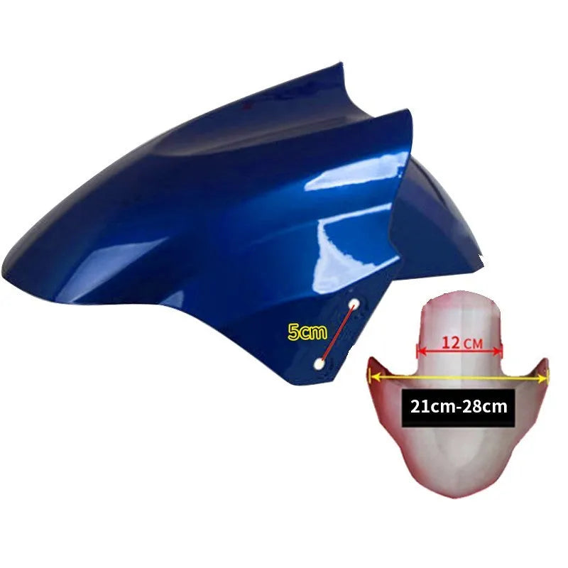 Electric car front wheel fender in ABS material available in large and small sizes with various baking paint colours