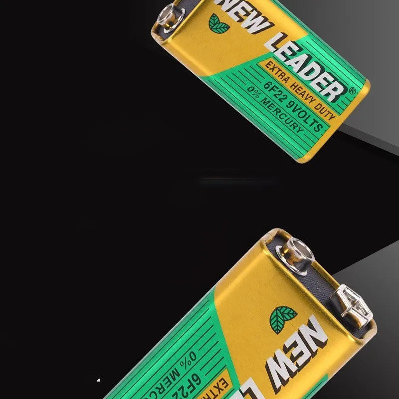 Xinlida brand 9V alkaline battery, model 6F22, for multimeters and wireless microphones.