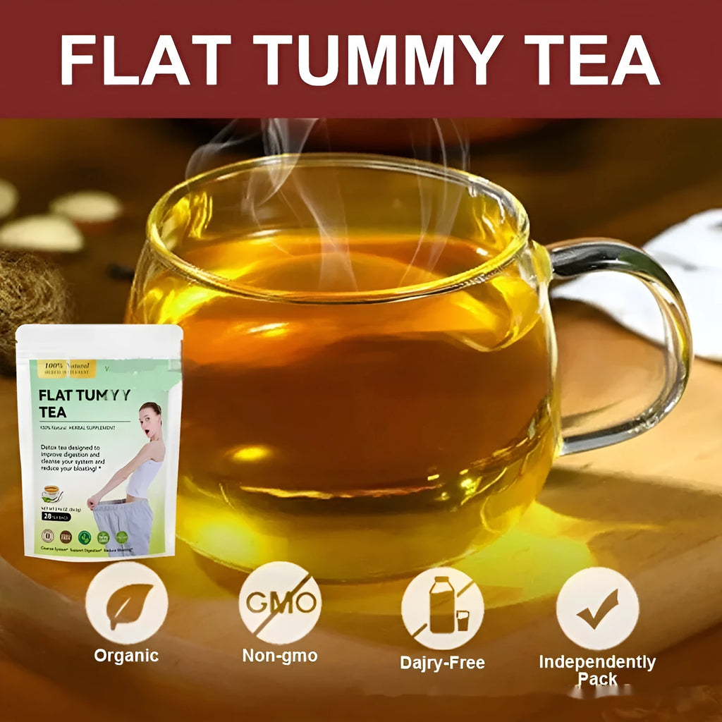 28 Days Slim Flat Tummy Tea for Women herbal tea collection with multiple tea bags