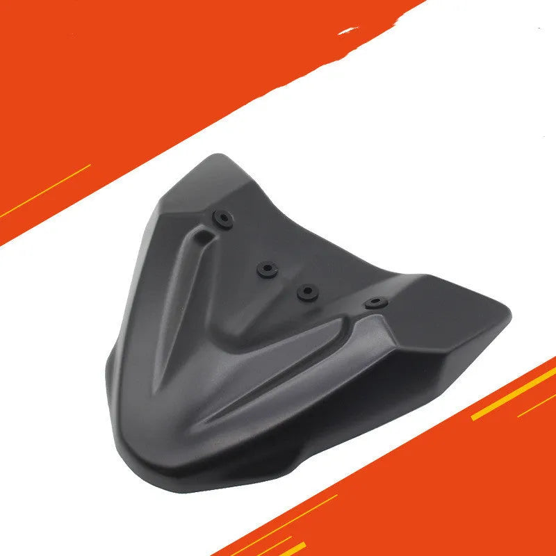 Black ABS fixed wind front wing body modification for KTM 390 and 790 Adventure ADV motorcycles 2019-2021