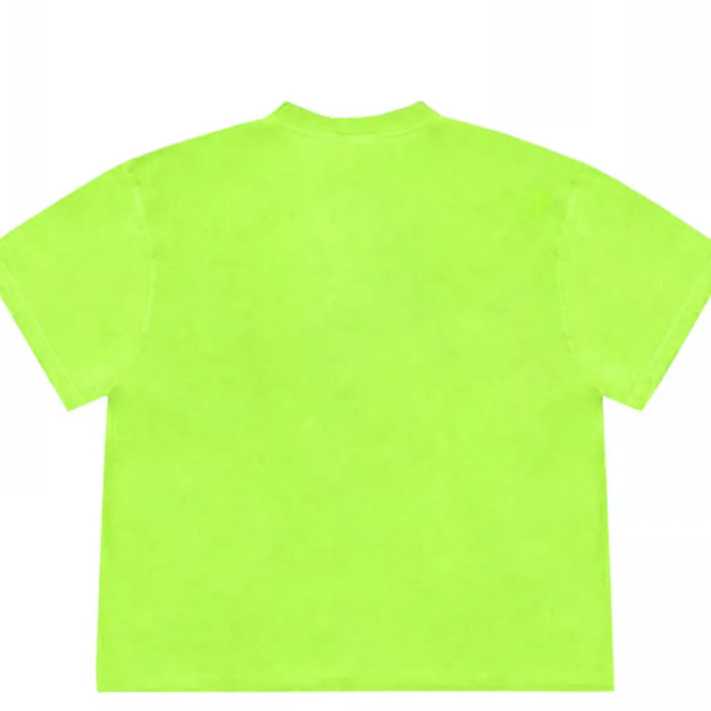 Blueberry fabric patchwork t-shirt with cute fruit pattern in loose fit ice oxygen cotton