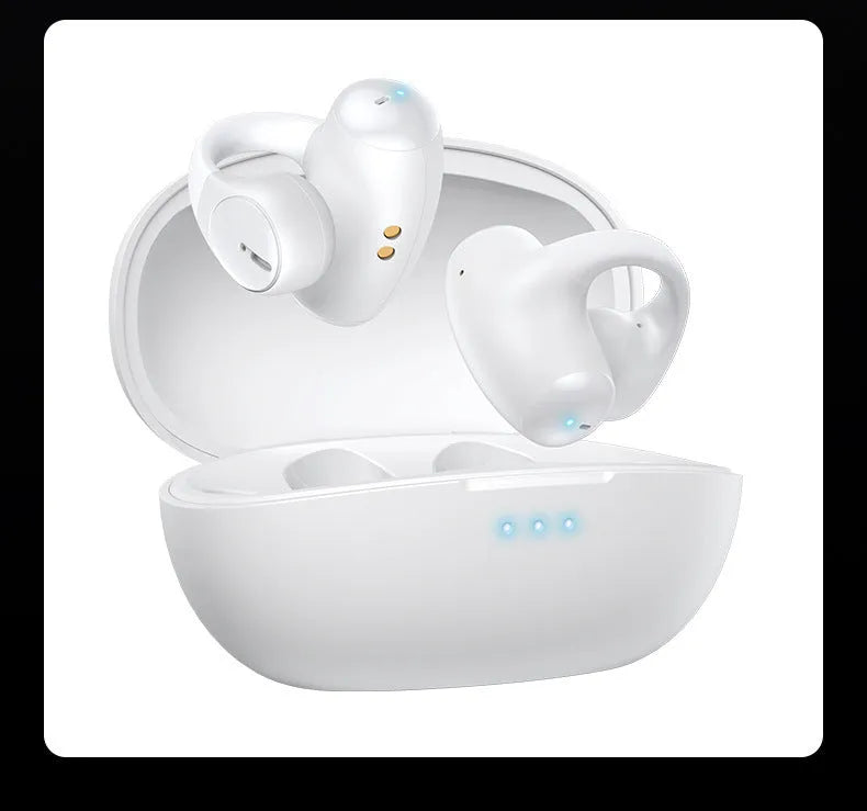 T306 Bluetooth wireless sports headset with ear hook design in black or white colour