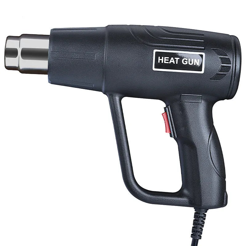 Industrial 2000W hot air tool with temperature regulation and grid air outlet design