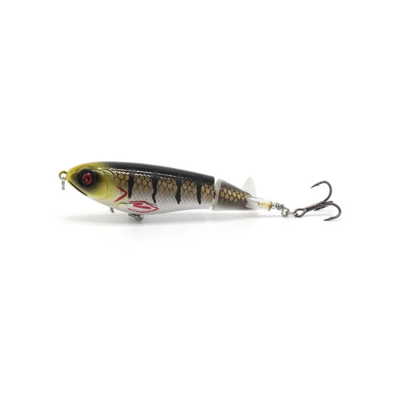 7.5cm artificial soft plastic fishing lure with bionic design for predator fishing