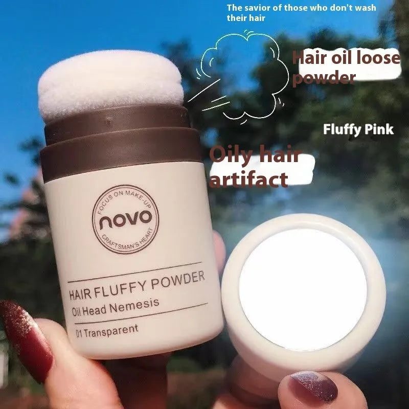 Veejaga mattifying powder in brown and dark brown shades for hair oil control and face makeup fixing