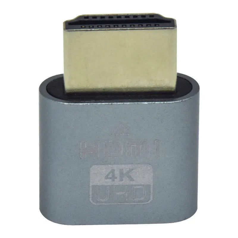 Graphics card HDMI virtual display adaptor with 26.5mm interface in multiple colour options