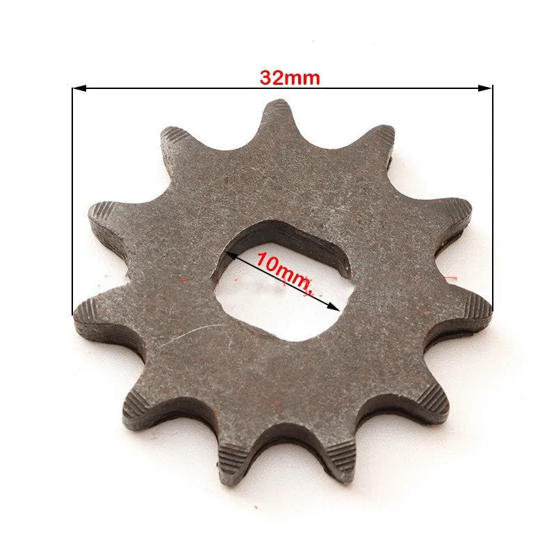 Cast iron 11-tooth motorcycle gear sprocket for 25hT8F chain reduction motor