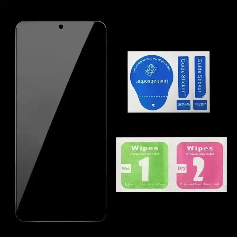Anti-spy privacy screen protector for Xiaomi Poco and Redmi Note mobile phones