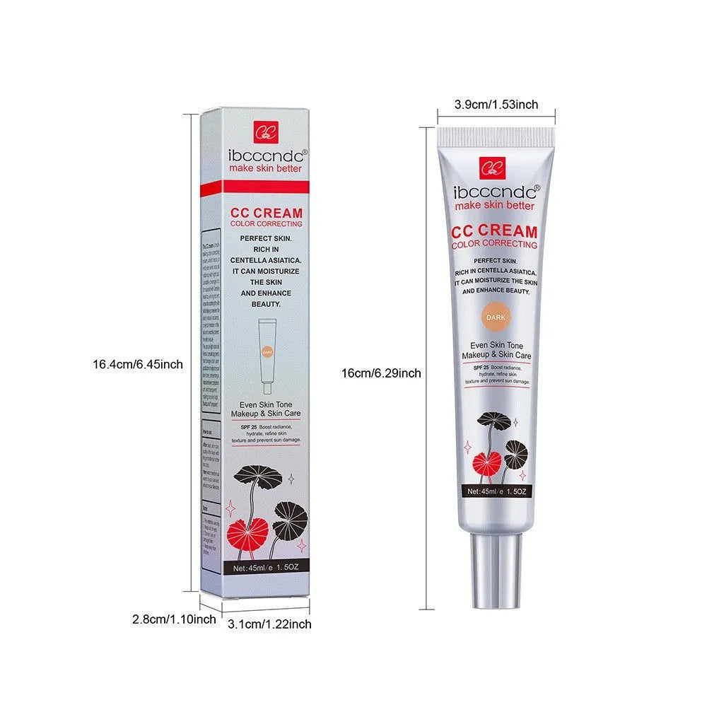Erborian CC Cream tube with Centella Asiatica for colour correction in dark and light shades