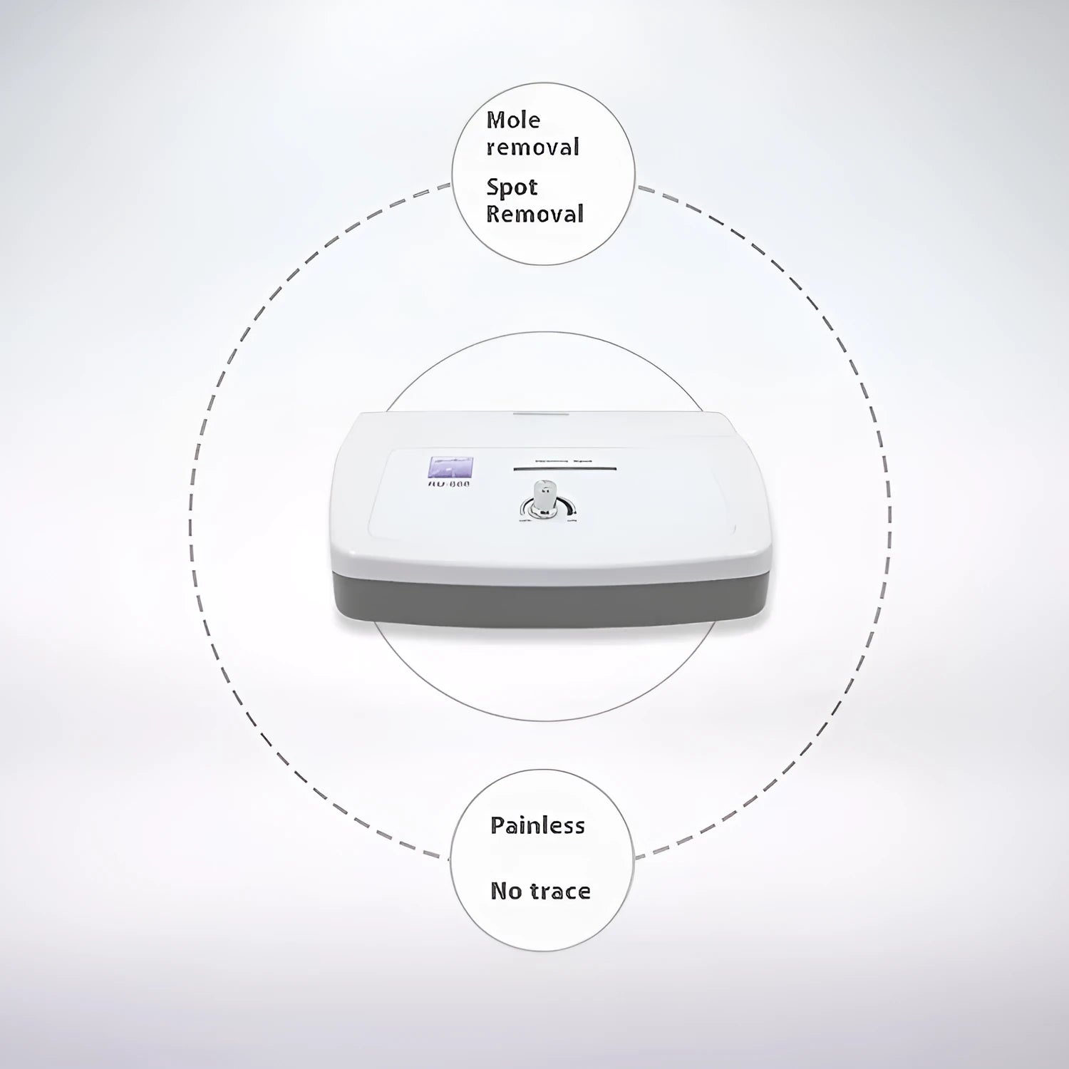 White professional spot removal pen electronic beauty instrument for salon use