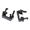 Black plastic LED headlight conversion bulb holder for Ford cars, dimensions 30.7x10x26mm.