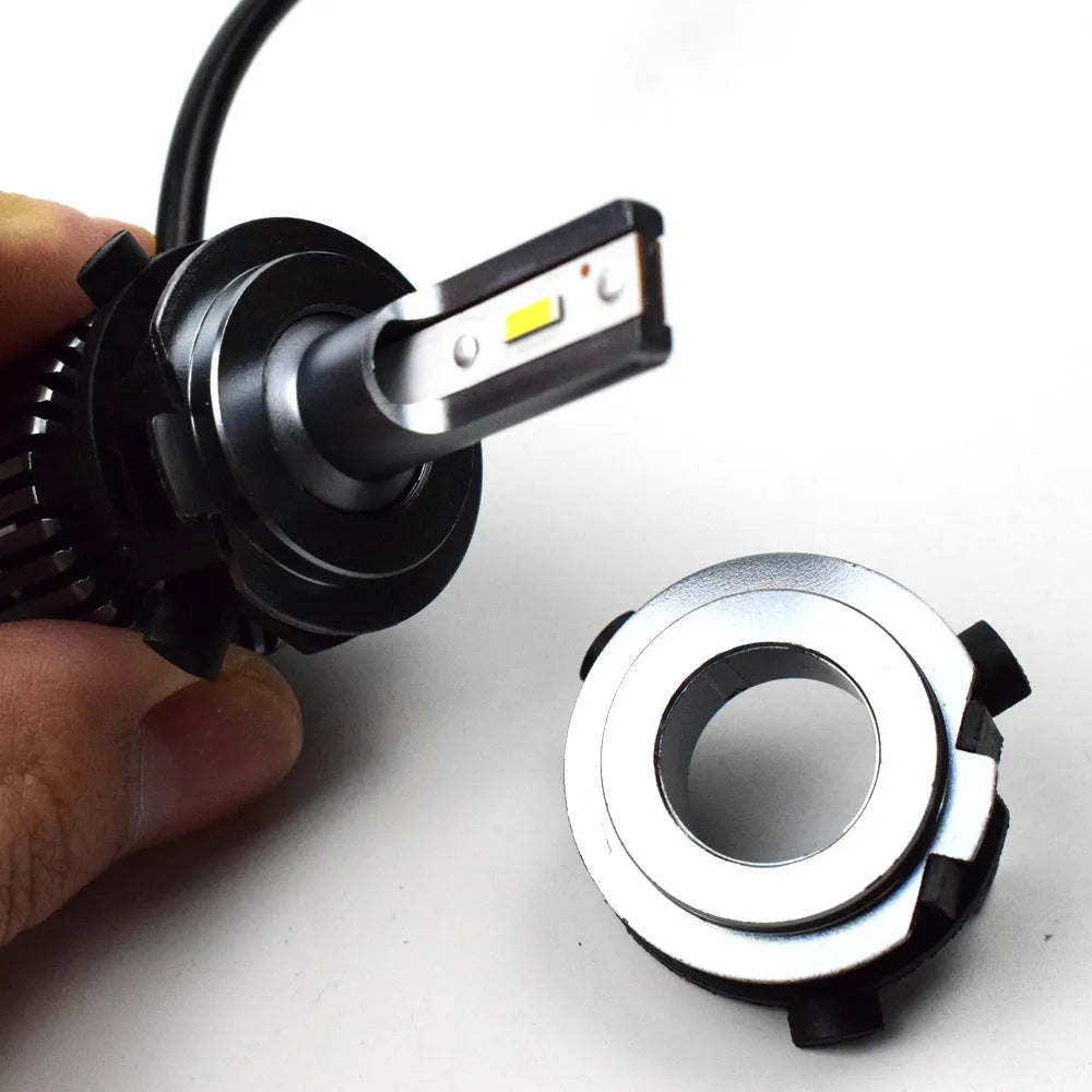 Black ABS plastic car LED headlight card holder for Nissan and Kia models