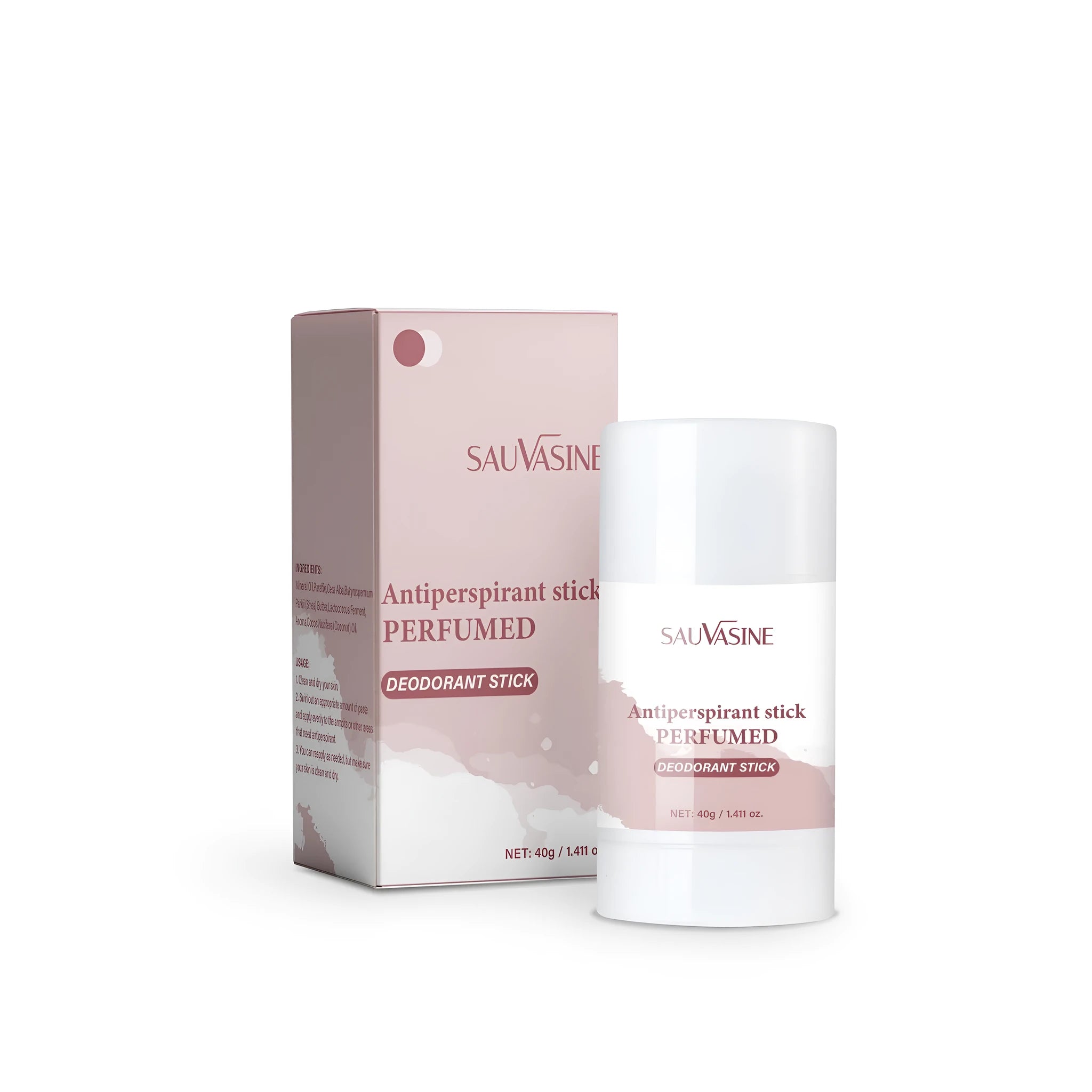 40g female antiperspirant deodorant stick for armpit sweat and odour control