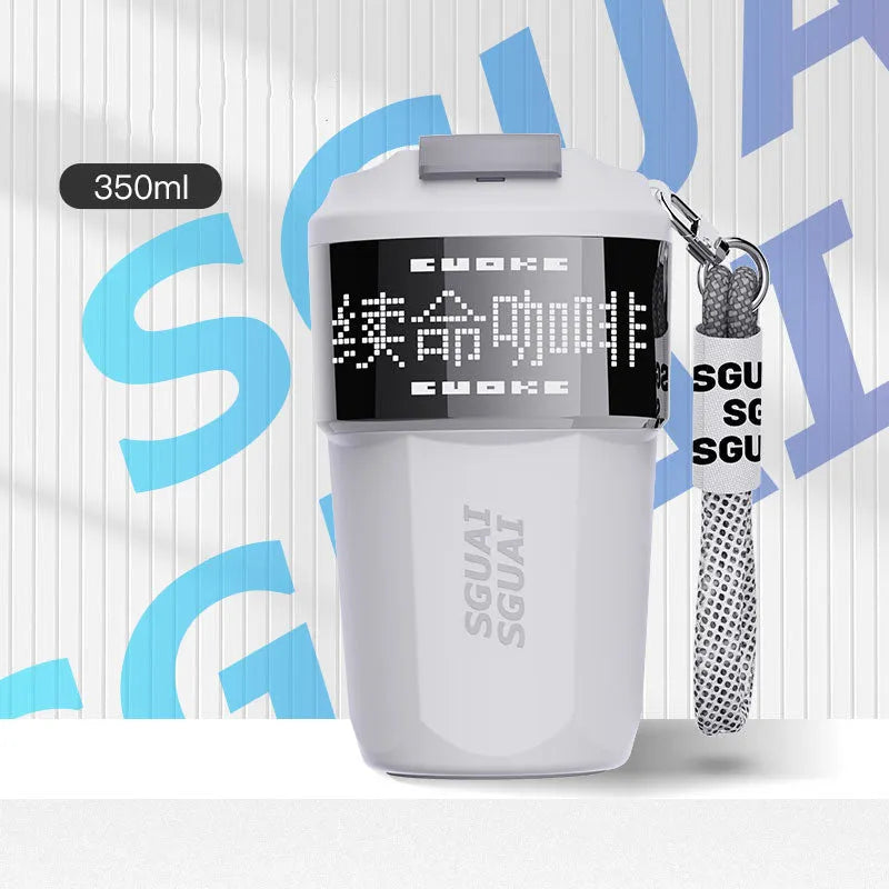 316 stainless steel portable coffee cup with 50mL capacity in Japanese style design