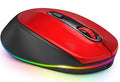 24g ultra-light rechargeable wireless computer mouse shown in one of seven available colours.