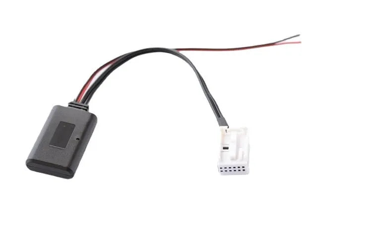 Bluetooth audio adapter cable for Citroen and Peugeot car stereos with RD4 units.