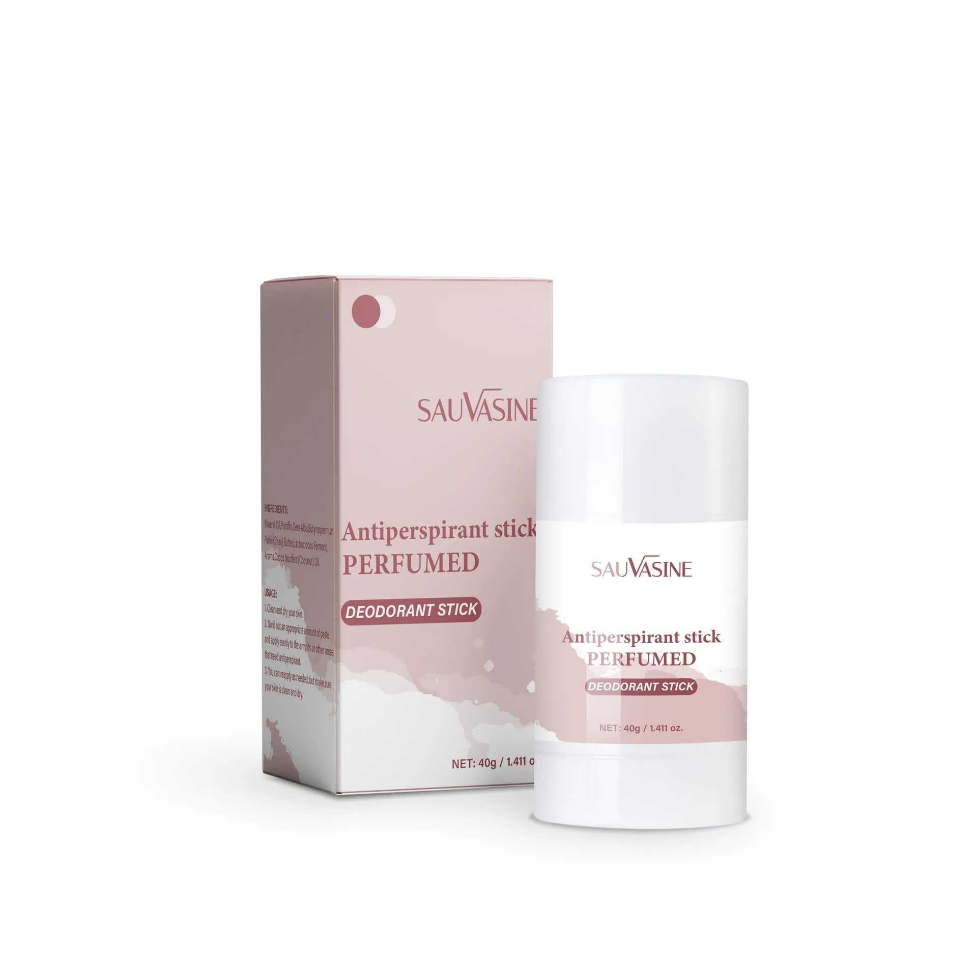 40g female antiperspirant deodorant stick for armpit sweat and odour control