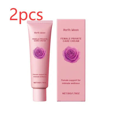 50g tube of Gentle Care moisturising cream with rose and peppermint extracts for daily skin hydration