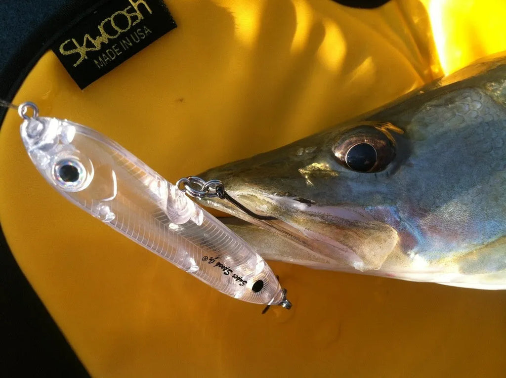 Transparent 9.5cm DIY fishing lure blank body for custom bait making