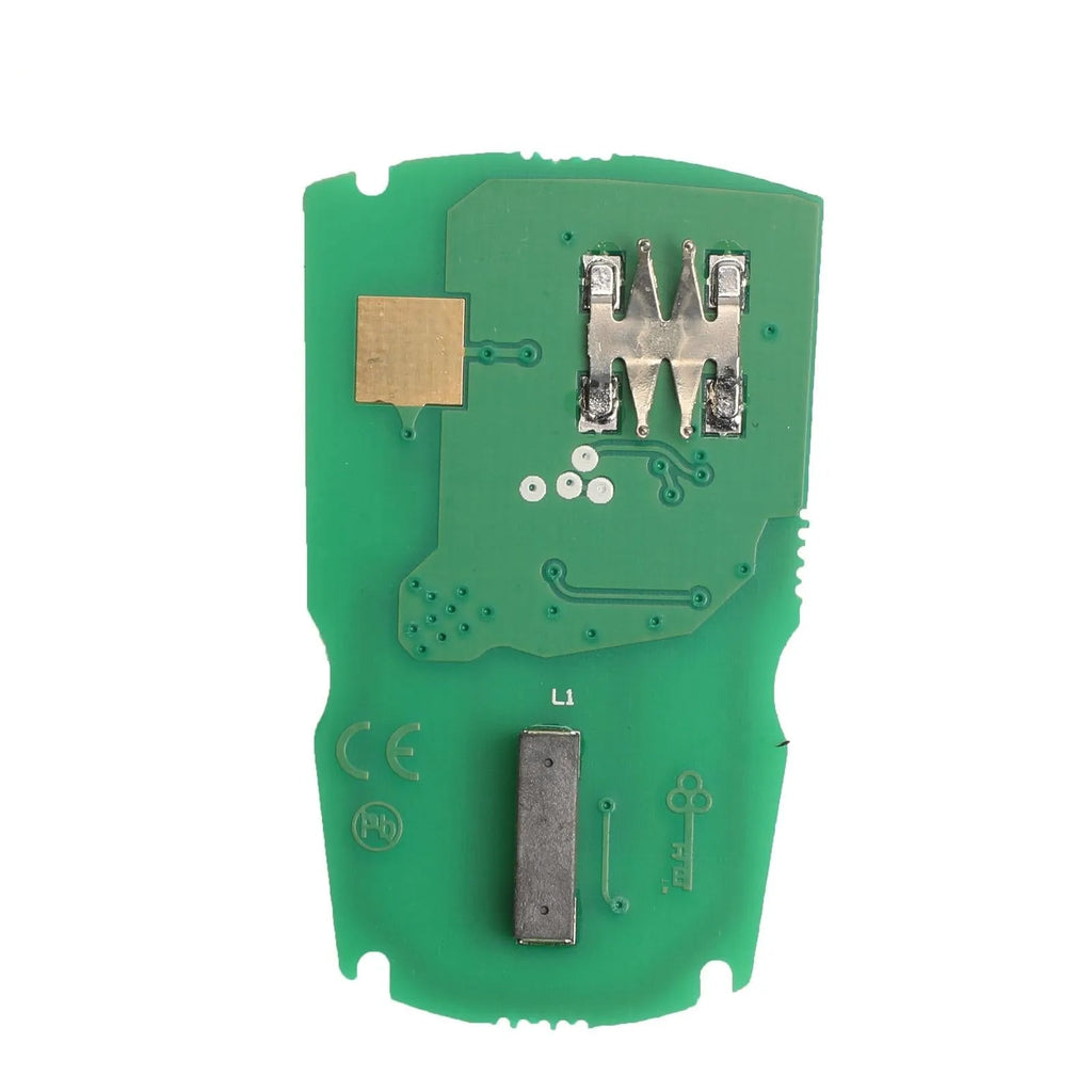 BMW CAS3 semi-intelligent remote car key fob with three visible metal blades.