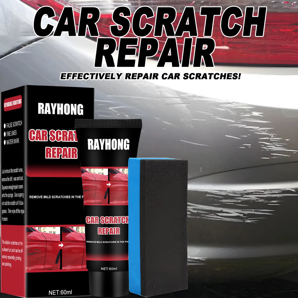 60ml car scratch repair wax tube with applicator for paint surface scratch removal and polishing