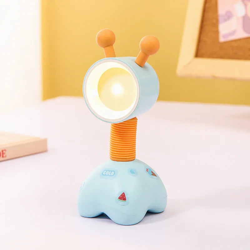 Creative DIY cartoon magnetic desktop night lamp in various colours with adjustable lighting