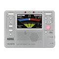 TM-60 digital tuner metronome in black or white plastic shell with display and controls