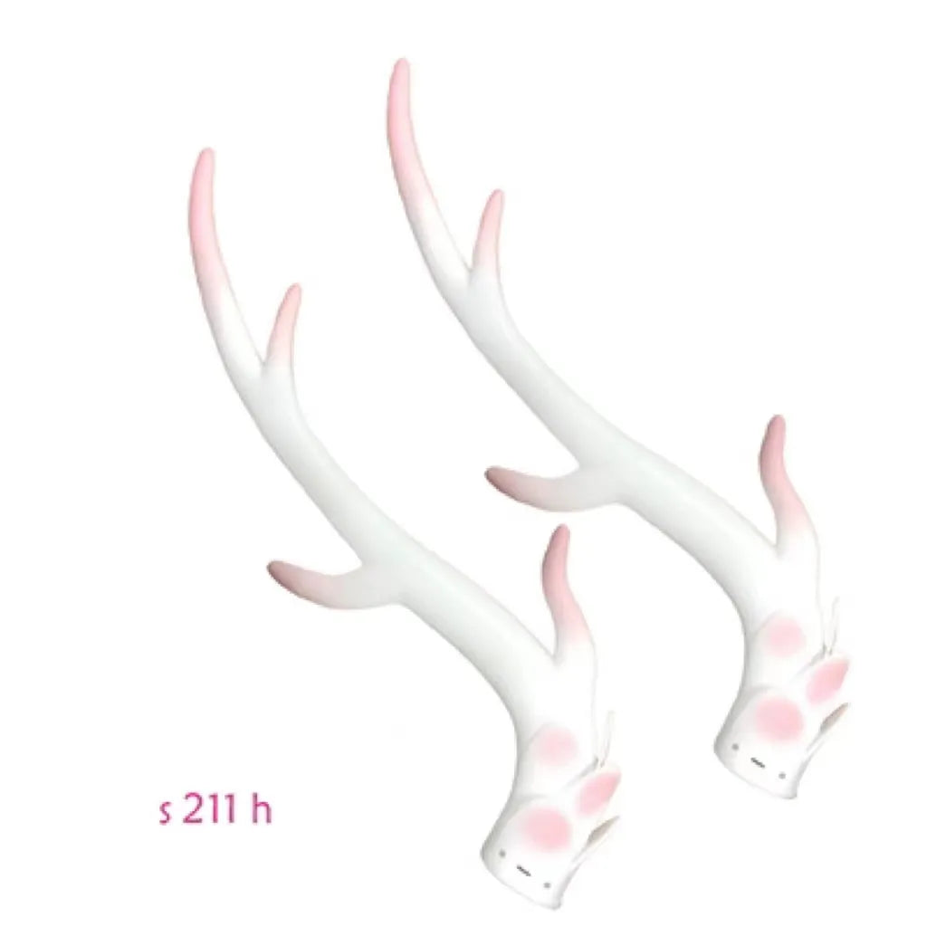 Pair of detailed resin dragon horns for motorcycle helmet customisation in Black Gold finish.