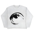 Men's organic cotton street hipster sweater with V-neck and round neck design