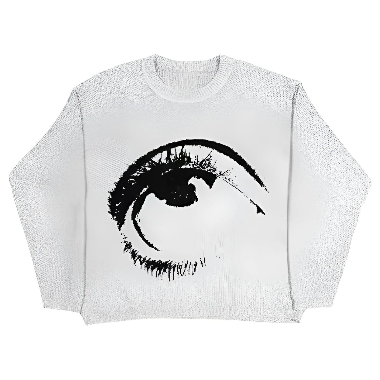 Men's organic cotton street hipster sweater with V-neck and round neck design