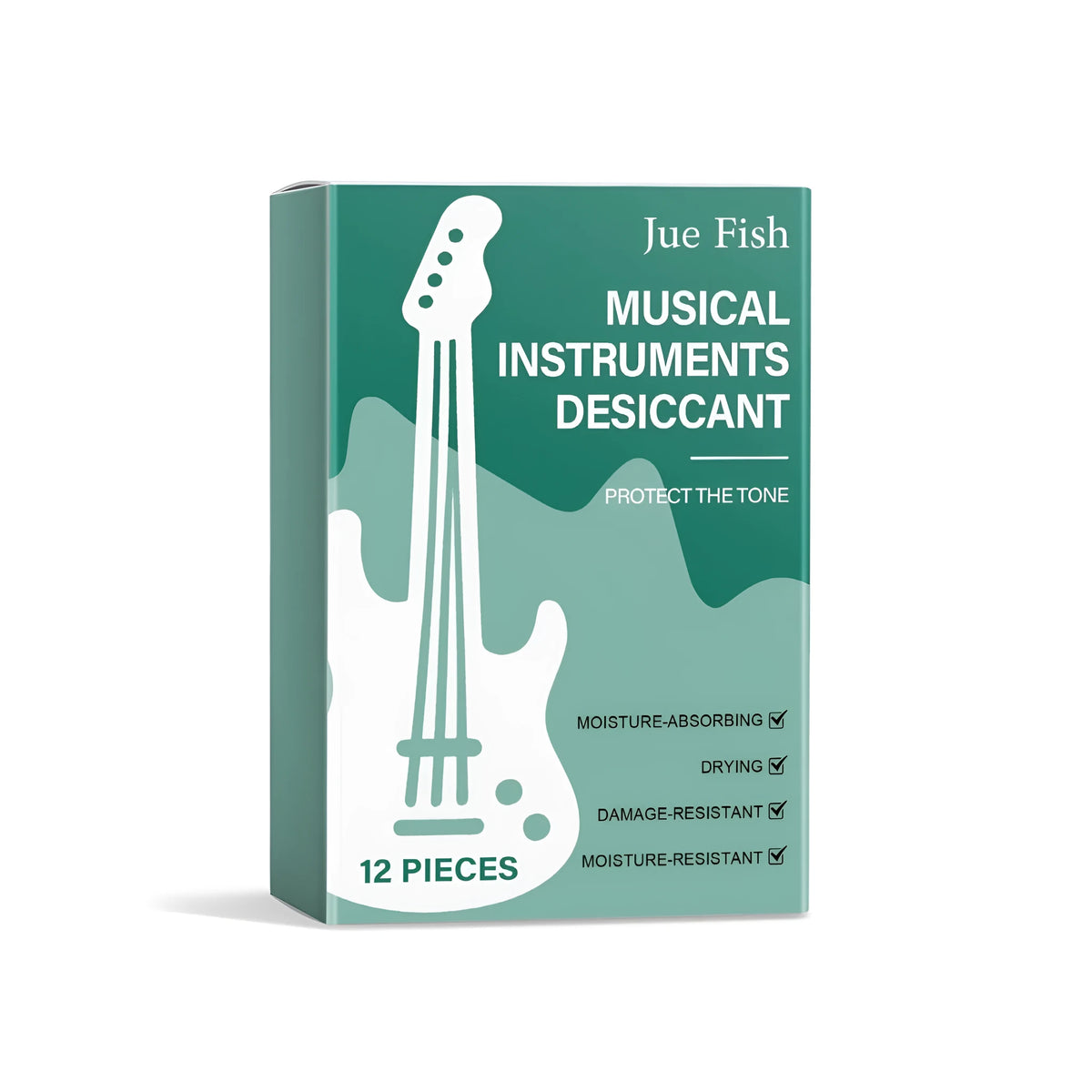 Musical instrument desiccant unit with calcium chloride for guitar and violin case humidity control