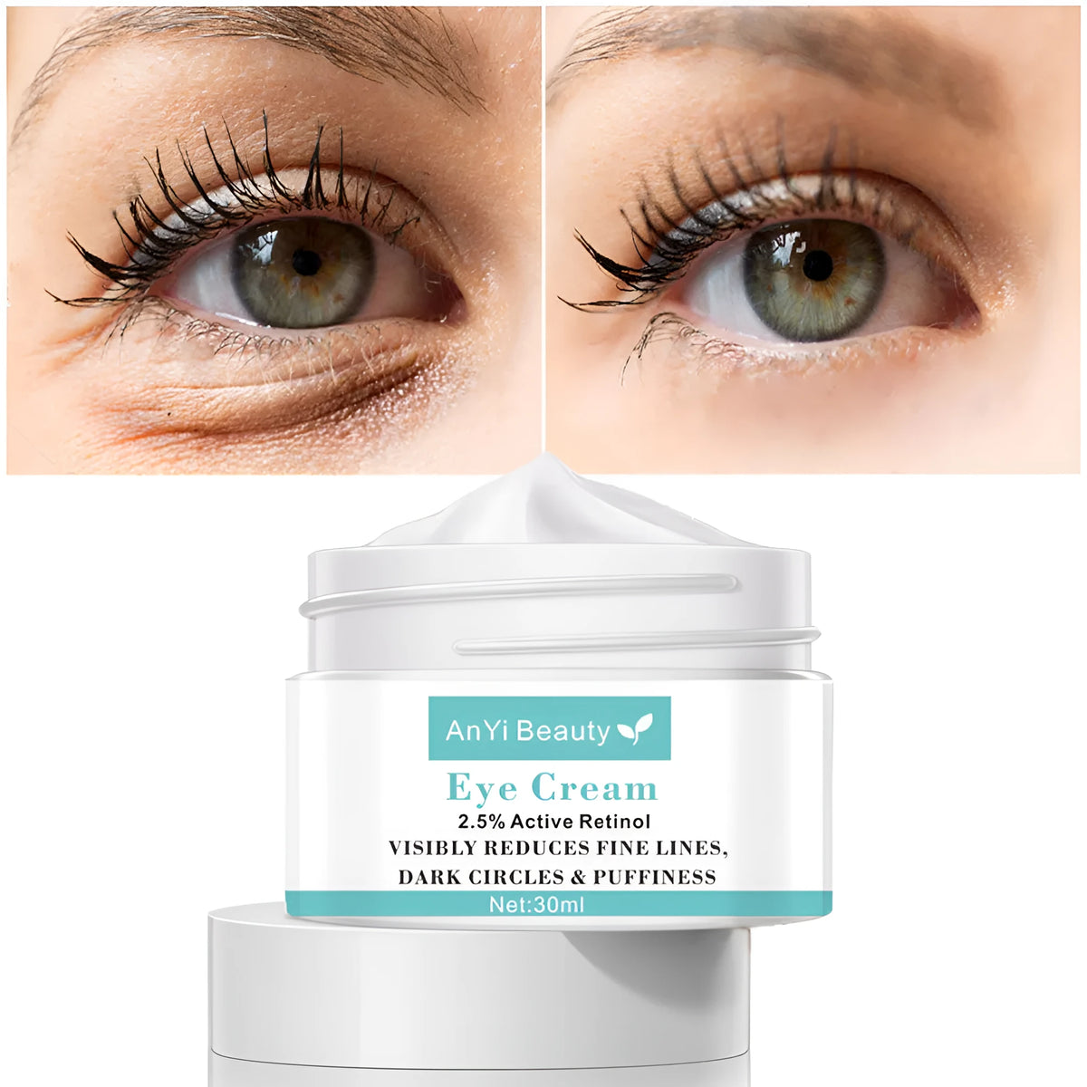 Beauty Eye Cream 30ml container for women's under-eye skincare treatment