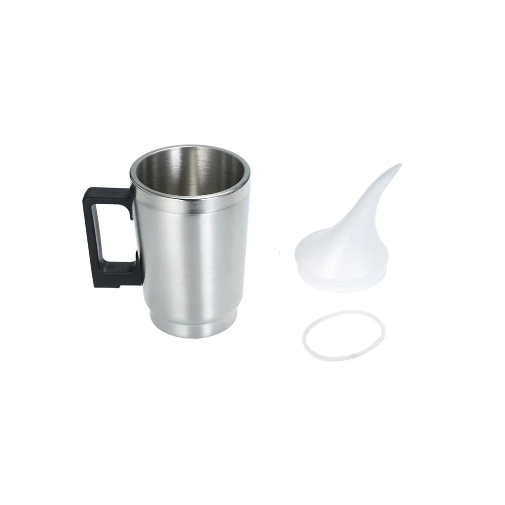 Stainless steel headlamp polishing cups and power adapters for car light restoration kit